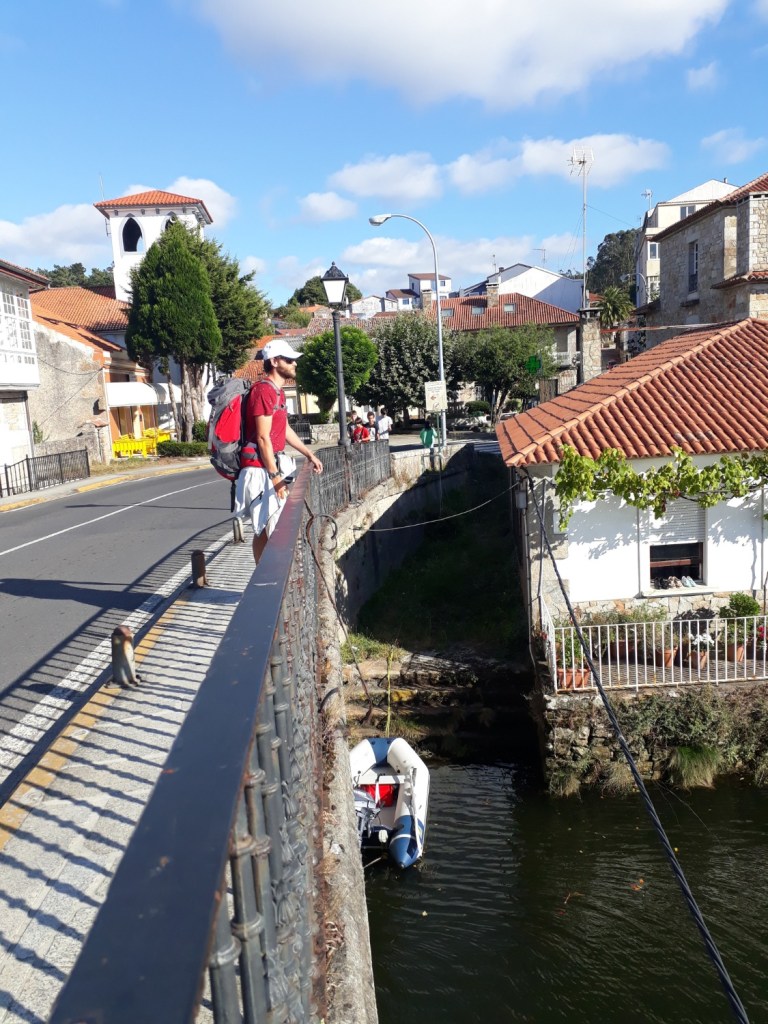 Captain with his boat