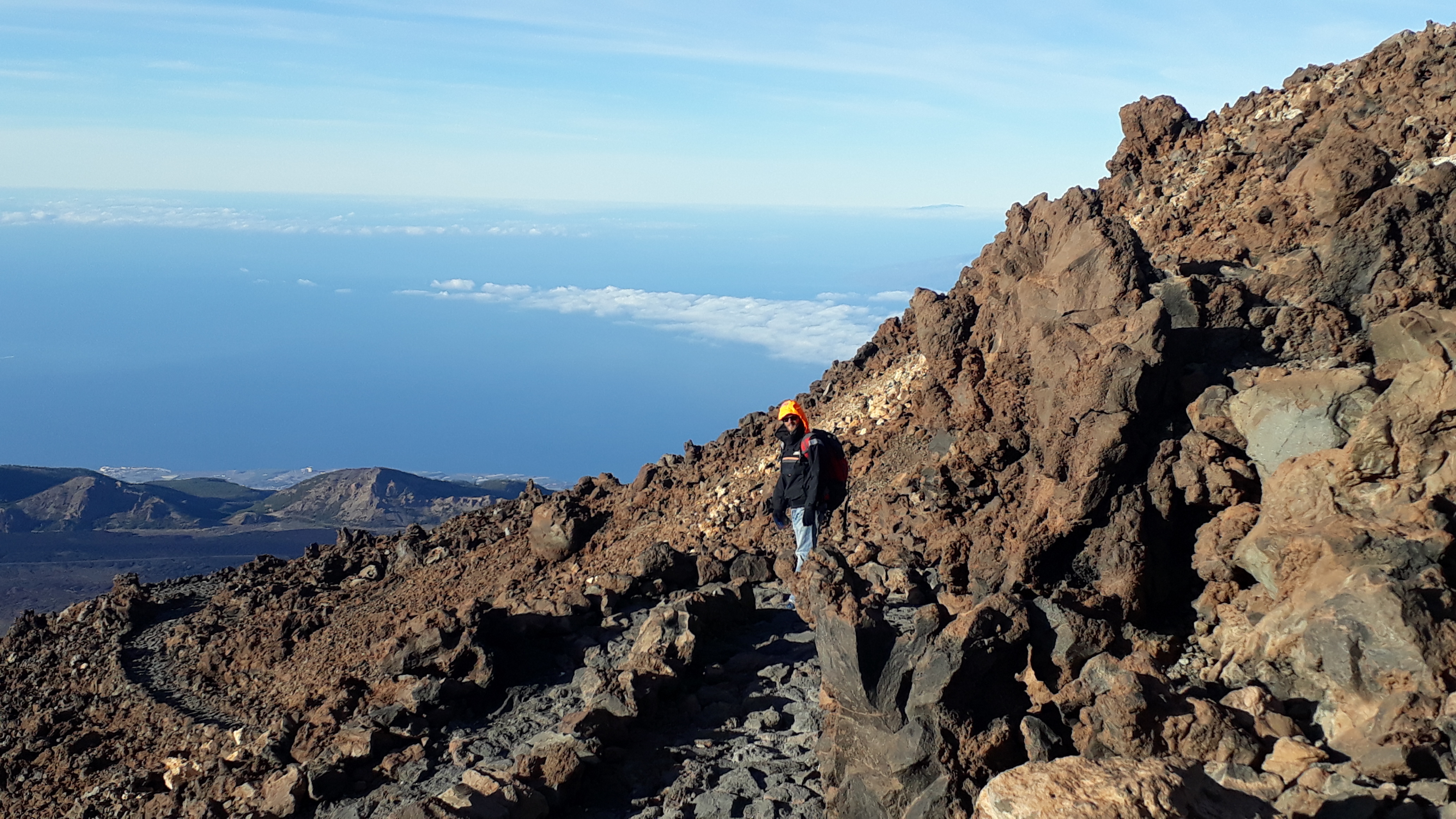 Hiking at Teide