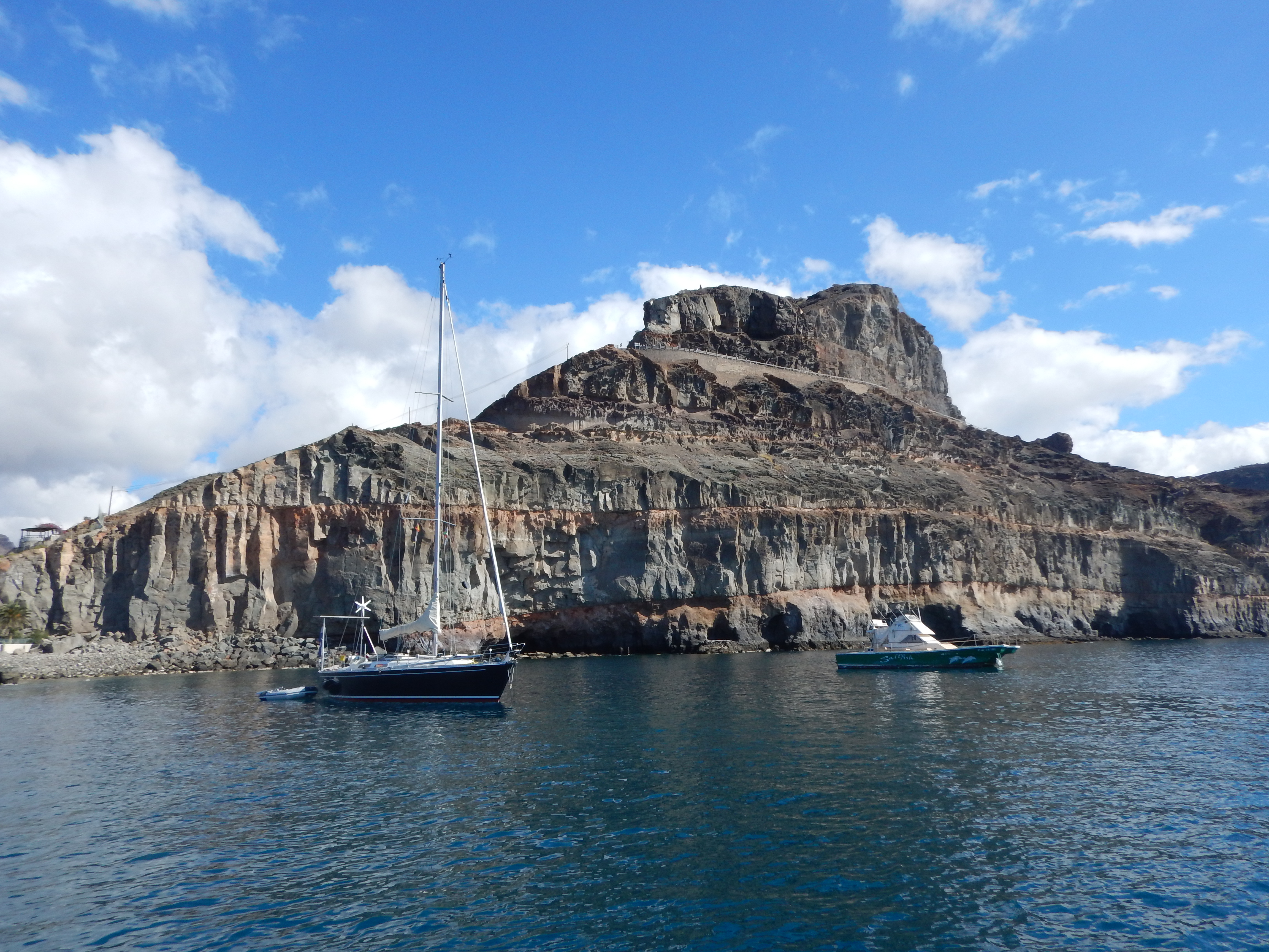 Puerto Mogan anchorage