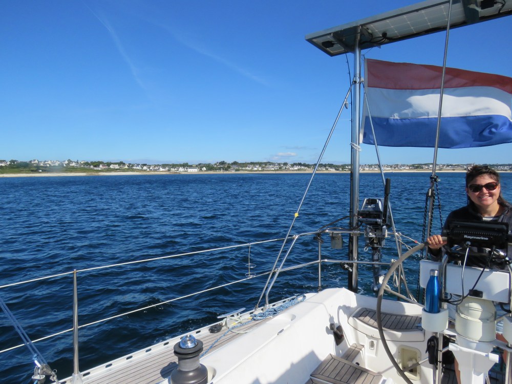 Entering La Coruna..