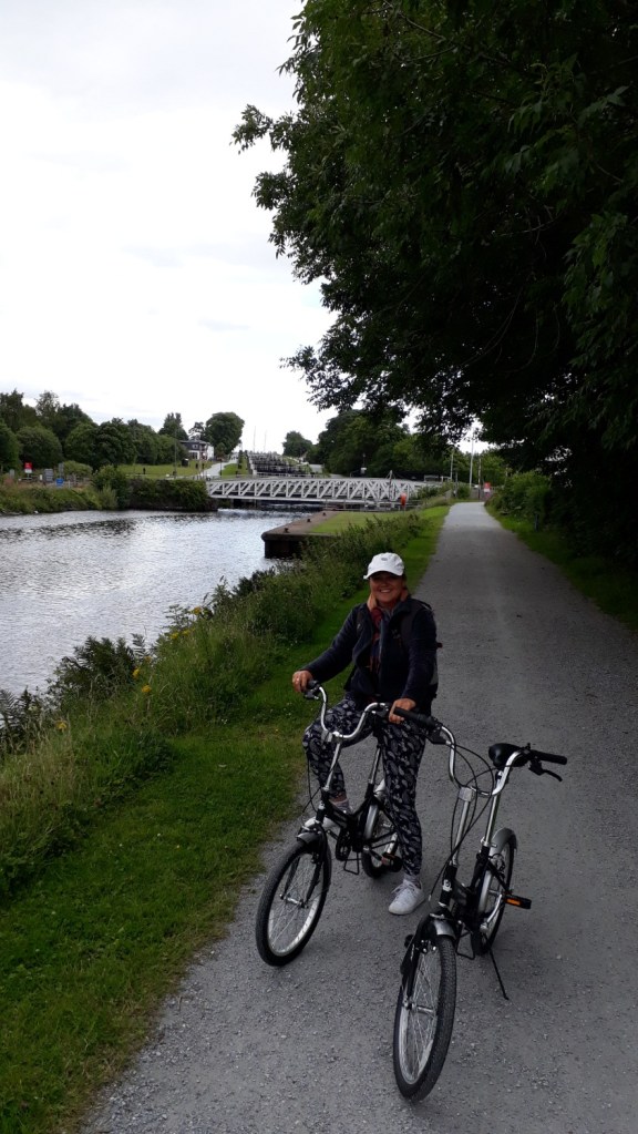 Neptune's staircase by bike..