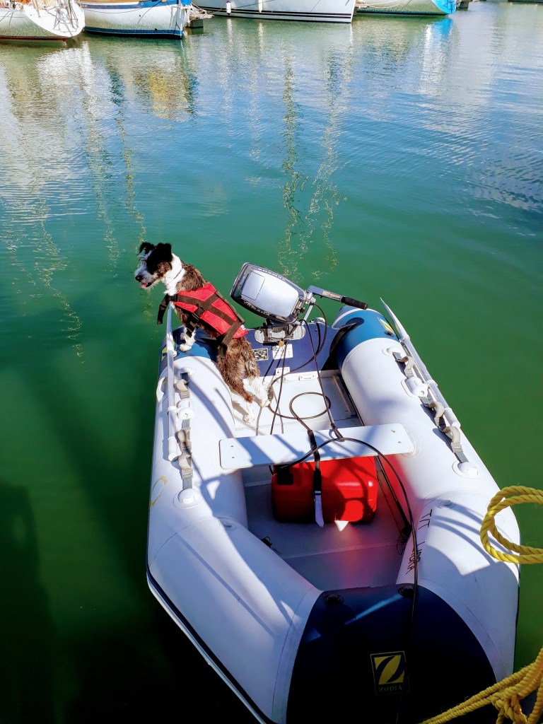 Ready for a dinghy ride!